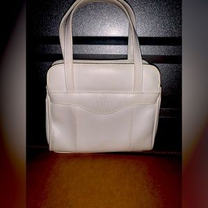 Small white handbag